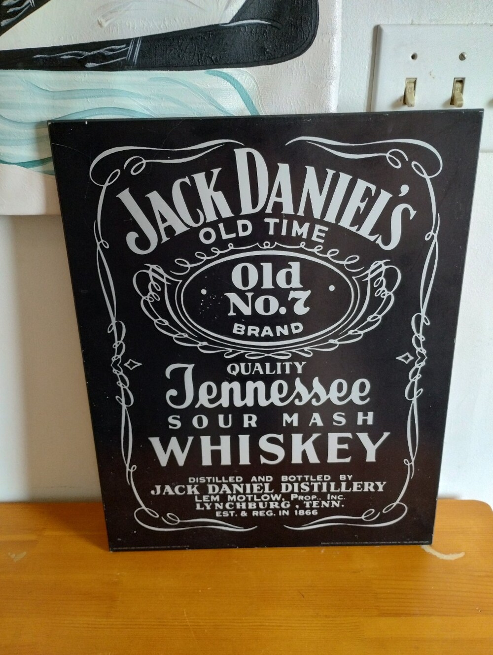 Jack's Daniels Frame 16x20